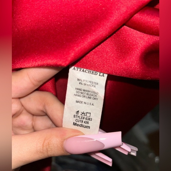 Red mini dress - Picture 5 of 5